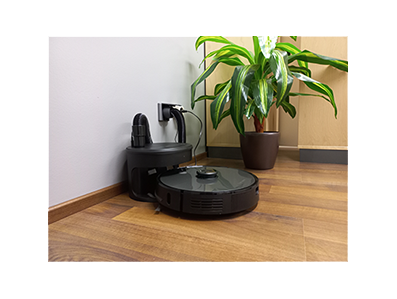 Robot Allaway Vactronic en base de carga